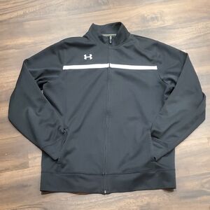 Under Armour Men's Black and White Performance Jacket